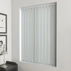 Plain Pvc Blackout Made To Measure Vertical Blind Grey