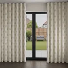 Emily Bond Yew Tree Linen Wave Curtain Blinds Uk