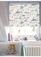 Rainforest Roar Dusk Childrens Roller Blind