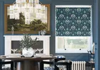 Tangier Deep Blue - Roller Blind