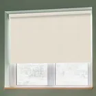 Banlight Duo Fr Nude (blackout) Flame Retardant Roller Blinds