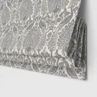 Laura Ashley Peacock Damask Steel Motorised Blinds Uk