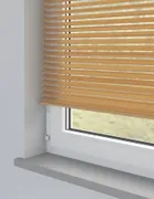 Expressions Medium Oak Faux Wooden Blind - 50mm