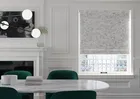Crushed Velvet Silver Grey - Roman Blind
