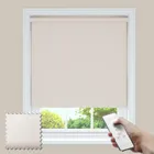 Slumber Blackout White Battery Powered Electric Roller Blinds