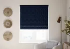 Tiverton Indigo - Roman Blind