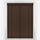 Bamboo Red Wood With Black Tapes Wooden Venetian Blinds