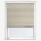 Rustic Recycled Natural Linen Roman Blind