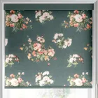 Laura Ashley Rosemore Made To Measure Blackout Roller Blind Fern