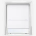 Deluxe Plain White Roller Blind