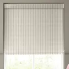 Emily Bond George Stripe Made To Measure Blackout Roller Blind Linen