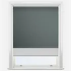 Optima Blackout Anthracite Grey & Grey Double Roller Blind