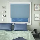 Bedtime Wedgewood Blue Pelmet Roller Blind
