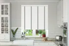 Charisma White - Faux Wood Blind Steel Tape