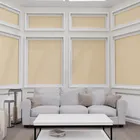 Perfect Fit No Drill Metal Blind - Sand - 25mm