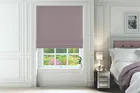 Omni Mauve - Soft Velvet Roman Blind