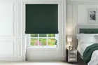 Linosa Emerald - Velour Roman Blind