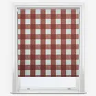 Sophie Allport Gingham Rustic Red Roller Blind
