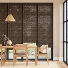 Maui Walnut & Acorn Roll Up Blind