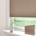 Primitivo Dimout Brown Electric Thermal Cellular Blinds