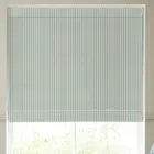 Emily Bond Cornish Stripe Made To Measure Roman Blind Duck Egg