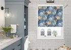 Azumi Beach Blue - Twist&fit Roller Blind