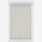 Supreme Blackout Pale Ecru Perfect Fit Roller Blind