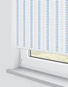 Carrington Navy Electrical Roller Blind
