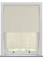 Bella Oyster & Nico Cream Double Roller Blind