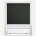 Double Roller Fusion Blackout Black & White Double Roller Blind