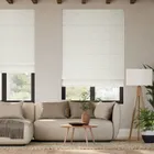 Malachite Linen Roman Blind