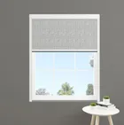 Chevron Grey Xl Blocout Blind