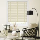 50mm Linen & Stone Wooden Blinds