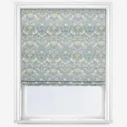 William Morris Strawberry Thief Slate And Blush Roman Blind