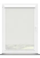 White Linen Touch Perfect Fit Roller Blind