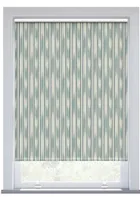 Sanderson Ishi Teal And Canal Blue Blackout Roller Blind