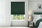 Valentina Green - Velour Roman Blind