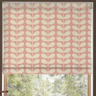 Orla Kiely Solid Stem Made To Measure Roman Blind Pink