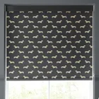 Emily Bond Peggy Translucent Made To Measure Roller Blind Smoke