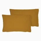 Lana Boucle Saffron Cushion 50cm X 30cm