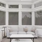 Perfect Fit No Drill Wooden Blind - Hazel - 25mm