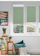 Cottage Green Blackout Perfect Fit Cellular Thermal Blind