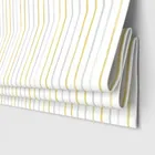 Laura Ashley Painterly Stripe Yellow Motorised Blinds Uk