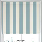 Laura Ashley Lille Stripe Translucent Made To Measure Roller Blind Seaspray