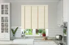 Charisma Ivory Fine Grain - Faux Wood Blind Hessian Tape