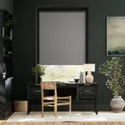 Perfect Fit Selene Blackout Graphite Roller Blind