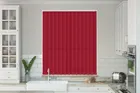 Alpha Deep Red - Fire Retardant & Moisture Resistant Vertical Blind