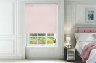 Athena Pink - Textured Blackout Roller Blind