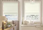 Kyoto Faux Silk White - Twist&fit Roman Blind