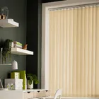 Linenweave Hessian Light Filtering Vertical Blinds